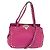 Borsa a Mano in Pelle Valentino Studs 2 in 1 Rosa Oro Auth BA6473 D'oro