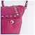 Borsa a Mano in Pelle Valentino Studs 2 in 1 Rosa Oro Auth BA6473 D'oro - vista 11