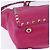 Borsa a Mano in Pelle Valentino Studs 2 in 1 Rosa Oro Auth BA6473 D'oro - vista 17