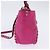Borsa a Mano in Pelle Valentino Studs 2 in 1 Rosa Oro Auth BA6473 D'oro - vista 3