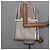 Gucci Borsa Tote in Vinile Trasparente Argento 001 2122 1773 Auth 143275 - vista 21