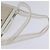 Gucci Borsa Tote in Vinile Trasparente Argento 001 2122 1773 Auth 143275 - vista 7