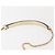 Borsa a spalla in pelle Gancini Chain di Salvatore Ferragamo, oro, Auth 142823 - vista 9