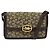 Céline Borsa a Spalla Celine C Sulky in Tela Marrone Oro Auth 141070 D'oro