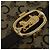 Céline Borsa a Spalla Celine C Sulky in Tela Marrone Oro Auth 141070 D'oro - vista 17