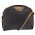Sac à bandoulière en toile nid d'abeille PVC noir et or Auth BA5741 Christian Dior Doré