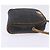 Sac à bandoulière en toile nid d'abeille PVC noir et or Auth BA5741 Christian Dior Doré - vue 4