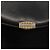 BALLY Borsa a Spalla in Pelle Nera e Oro Auth BA4806 Nero D'oro - vista 17