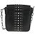 Miu Miu Ketten-Schultertasche aus Leder Schwarz Silber Auth 138395V - Ansicht 2