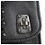 Miu Miu Ketten-Schultertasche aus Leder Schwarz Silber Auth 138395V - Ansicht 22