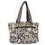 CHANEL Tote Bag aus Canvas Mehrfarbig Silber CC Auth 142753 Mehrfarben