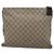 Gucci Borsa a Spalla GG Supreme in PVC Pelle Beige Argento 141198 Auth 141944 - vista 2