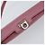 Pochette a spalla in pelle Gancini Salvatore Ferragamo Rosa Argento Auth bs29685 - vista 14