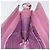 Pochette a spalla in pelle Gancini Salvatore Ferragamo Rosa Argento Auth bs29685 - vista 18