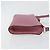 Pochette a spalla in pelle Gancini Salvatore Ferragamo Rosa Argento Auth bs29685 - vista 4