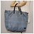 PRADA Tote Bag aus Nylon Blau Silber authentisch hk3057 - Ansicht 21