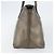 Bolsa Tote Gancini de couro bege e prata da Salvatore Ferragamo Auth hk2986 - vista 5