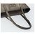 Bolsa Tote Gancini de couro bege e prata da Salvatore Ferragamo Auth hk2986 - vista 7