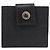 Bulgari Billetera Bifold BVLGARI Logo Mania de lona negra Auth am9073 - vista 2