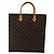 LOUIS VUITTON Borsa Sac Plat Monogram M51140 LV Auth 143119 Monogramma - vista 2