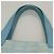 CHANEL Neue Reisetasche aus Nylon Hellblau Silber CC Auth 133486 - Ansicht 8