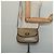 Céline Borsa a Spalla in Tela Macadam CELINE Beige Oro Auth BA4671 D'oro - vista 24