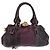 Chloé Borsa a Mano Chloe Paddington Smalto Viola Oro Argento Auth BA6267