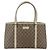 Gucci Borsa Tote GG Supreme in PVC Beige Argento 114595 Auth 142526 - vista 2