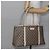 Gucci Borsa Tote GG Supreme in PVC Beige Argento 114595 Auth 142526 - vista 21