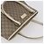 Gucci Borsa Tote GG Supreme in PVC Beige Argento 114595 Auth 142526 - vista 6