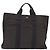 Hermès HERMES Handtasche Her LineMM aus Canvas Grau Silber Authentisch 143973 Braun