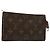 LOUIS VUITTON Monogram Bucket PM Accessory Pouch LV Auth 137294