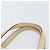 Borsa a mano Gancini in pelle beige e argento di Salvatore Ferragamo Auth hk2982 - vista 8