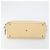 Borsa a mano Gancini in pelle beige e argento di Salvatore Ferragamo Auth hk2982 - vista 9