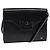 Bolso de Hombro Christian Dior de Cuero Negro Dorado Auth BA6450