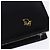 Bolso de Hombro Christian Dior de Cuero Negro Dorado Auth BA6450 - vista 14