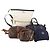 Céline Borsa CELINE Macadam C Macadam in tela PVC e pelle 5 Set Marrone Blu Navy Autentica bs29369