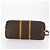 LOUIS VUITTON Borsa Boston Monogram Keepall Bandouliere 55 M41414 LV Auth BA6044 Monogramma - vista 11