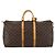 LOUIS VUITTON Borsa Boston Monogram Keepall Bandouliere 55 M41414 LV Auth BA6044 Monogramma - vista 3