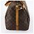 LOUIS VUITTON Borsa Boston Monogram Keepall Bandouliere 55 M41414 LV Auth BA6044 Monogramma - vista 4