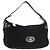 BALLY Borsa a Spalla in Pelle Scamosciata Nera Argento Auth BA6459 Nero