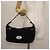 BALLY Borsa a Spalla in Pelle Scamosciata Nera Argento Auth BA6459 Nero - vista 23