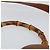 Borsa a mano in pelle GUCCI Bamboo 2 in 1 Beige Argento 001 1577 Auth 143268 - vista 8