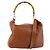 Borsa a Spalla Gucci Bamboo in Pelle 2 in 1 Marrone Oro 001 1781 1577 Auth 140200