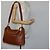 Borsa a Spalla Gucci Bamboo in Pelle 2 in 1 Marrone Oro 001 1781 1577 Auth 140200 - vista 22