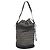 FENDI Zucchino Canvas Schultertasche Navy Silber Auth 141032 Marineblau