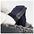 FENDI Zucchino Canvas Schultertasche Navy Silber Auth 141032 Marineblau - Ansicht 12