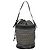 FENDI Zucchino Canvas Schultertasche Navy Silber Auth 141032 Marineblau - Ansicht 2