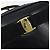 Borsa a Spalla Vala in Pelle Nera e Oro Auth BA5962 di Salvatore Ferragamo Nero D'oro - vista 17