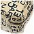 CHANEL Bisy Linie Tote Bag aus Canvas Weiß CC Auth 141391 - Ansicht 14